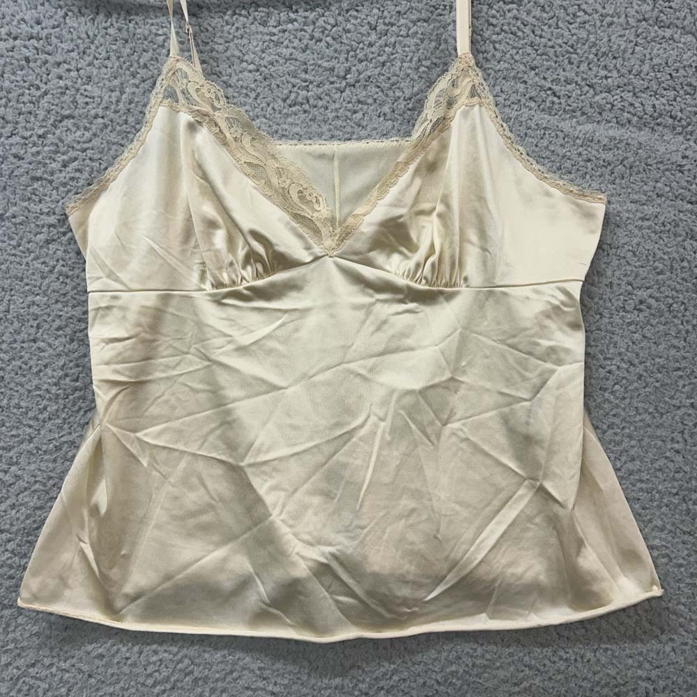 VTG Vanity Fair Camisole 38 Half Slip  Babydoll Lingerie Sleepwear Satin